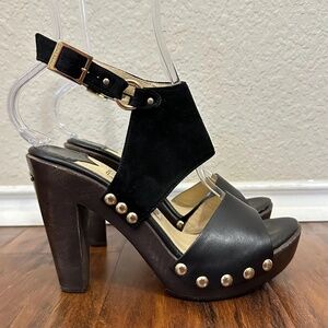 Jimmy Choo Strappy Chunky Heels